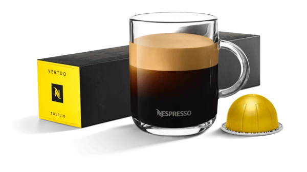 Nespresso Capsules Vertuo, Melozio, Medium Roast Coffee, 30-Count Coffee Pods, Brews 7.8oz.