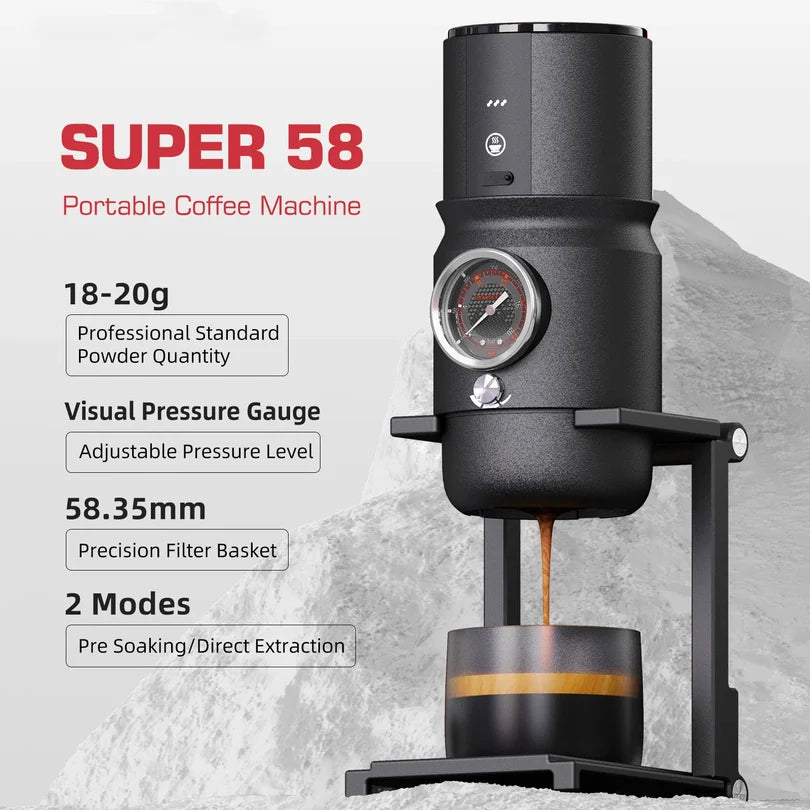 58mm Professional Portable Electric Espresso Maker
