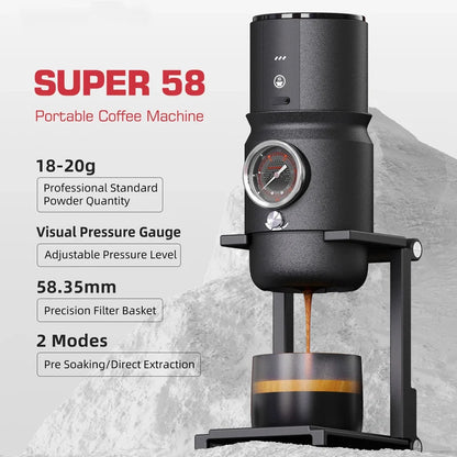 58mm Professional Portable Electric Espresso Maker