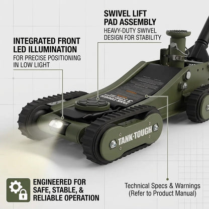 Tank Tough 3 Ton Floor Jack