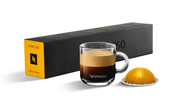 Nespresso Capsules Vertuo, Melozio, Medium Roast Coffee, 30-Count Coffee Pods, Brews 7.8oz.