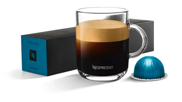 Nespresso Capsules Vertuo, Melozio, Medium Roast Coffee, 30-Count Coffee Pods, Brews 7.8oz.